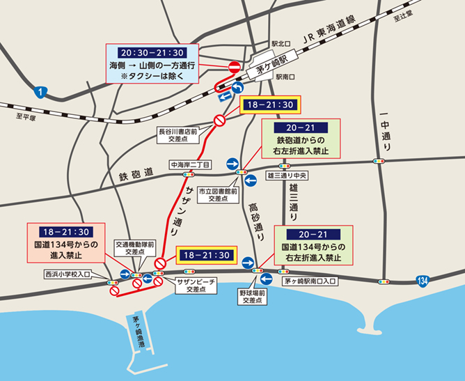 交通規制図